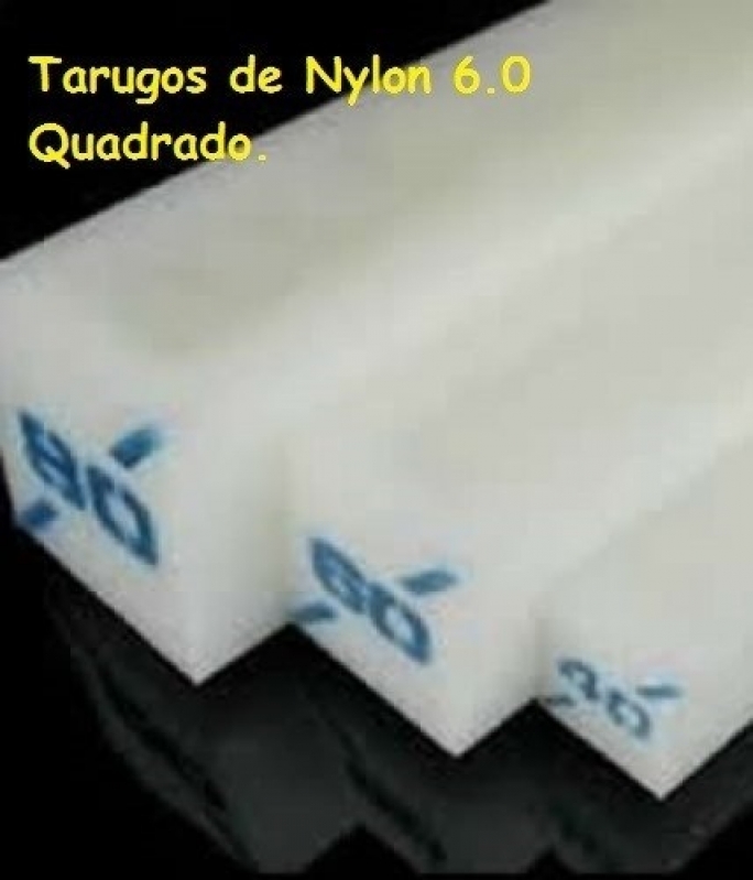 Indústria de Tarugo de Nylon Furado Casa Verde - Tarugo Retangular de Nylon