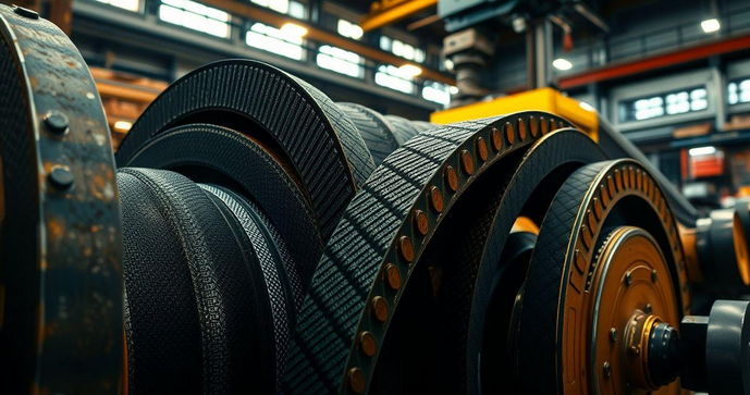 Correias Industriais em V: Vantagens e Aplicações