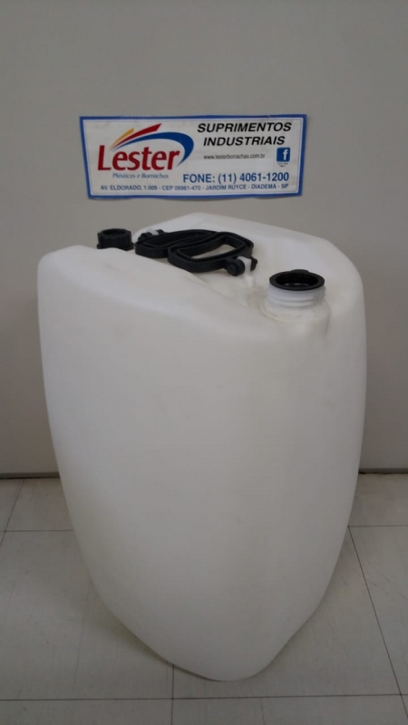 Bombonas Plásticas Branca Preço Água Branca - Bombonas Plásticas para Produtos Químicos