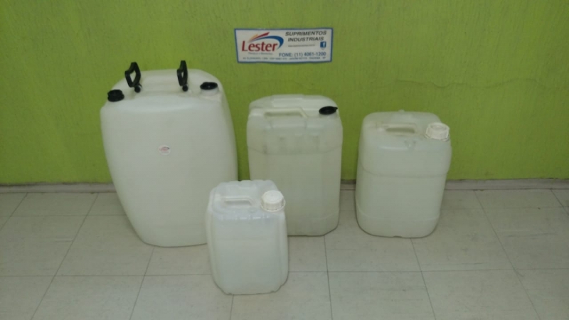 Bombonas Plásticas para água Preço Jardim Guarapiranga - Bombonas Plásticas para Produtos Químicos