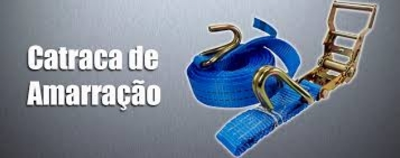 Cinta para Amarração de Carga com Catraca Água Funda - Fita para Amarração de Carga
