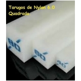 indústria de tarugo de nylon furado Grajau