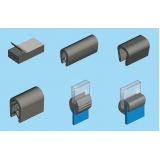 perfil de borracha para vidro Pompéia